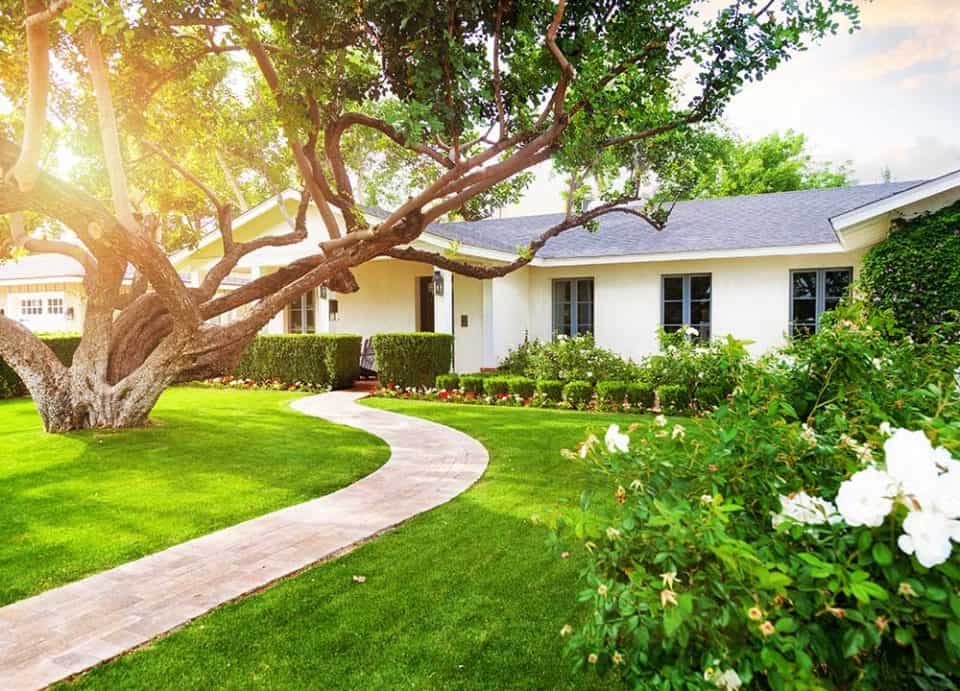 House with Professional Landscaping Service in Sunnyvale, TX